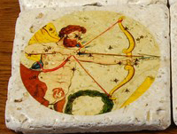 Sagittarius Stone Coaster Sagittarius Stone Coaster